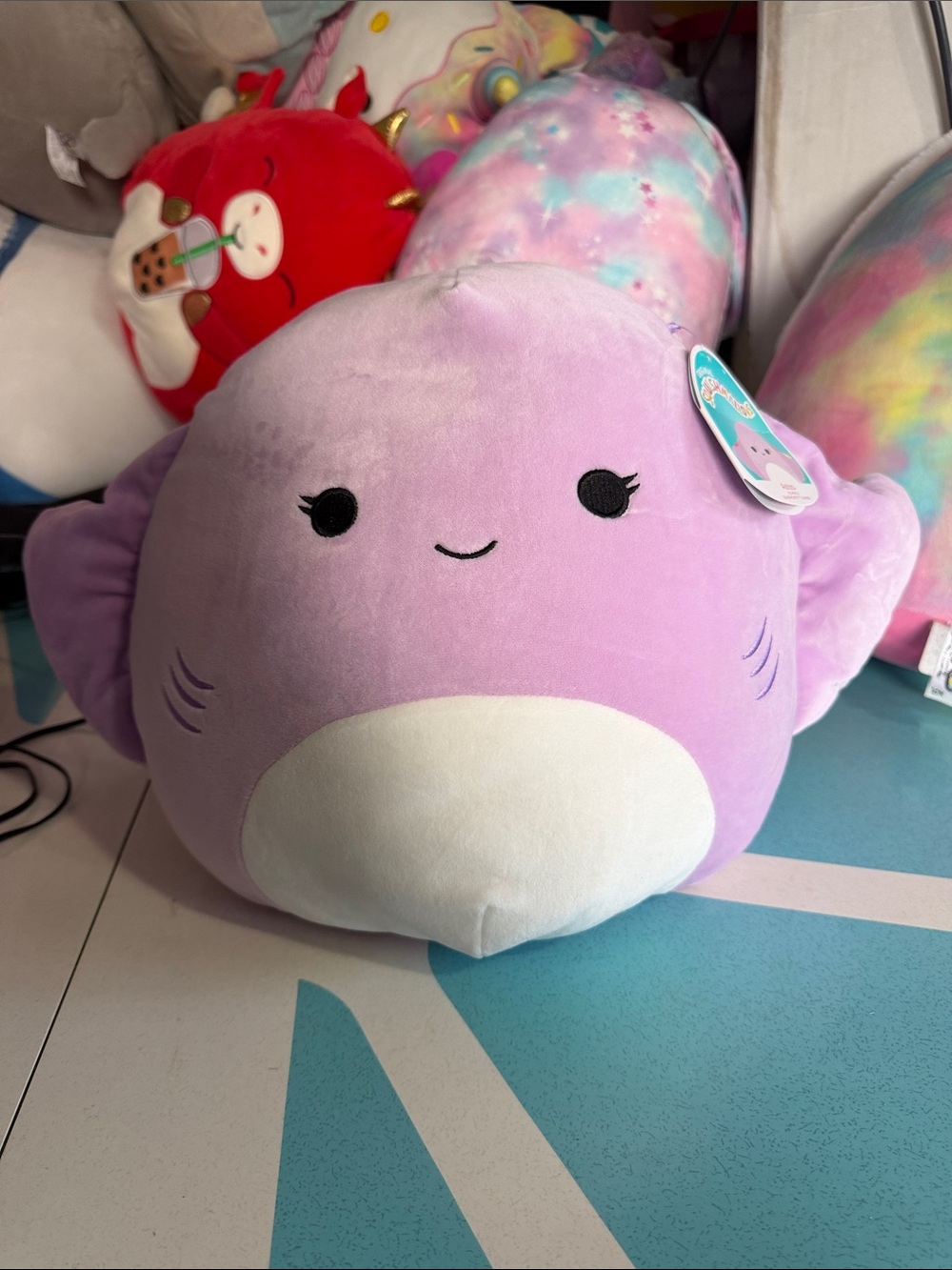 Aziza the Stingray 12” Squishmallow - NWT